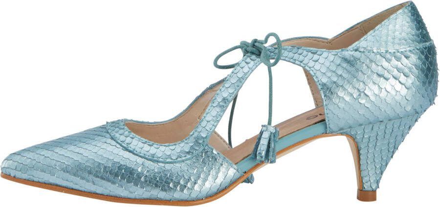 Veterpumps in mint/metallic van heine