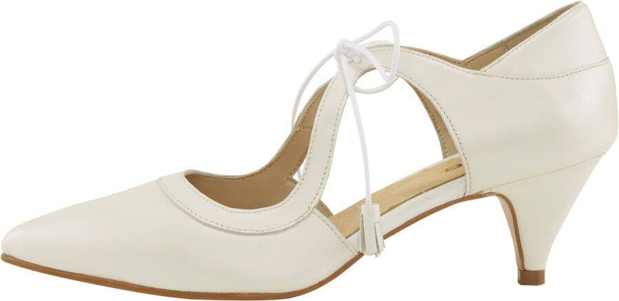 Veterpumps in offwhite van heine