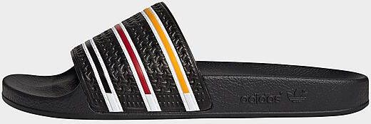 Adidas adilette Badslippers Core Black/Cloud White/Team Colleg Gold Dames