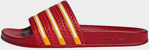 Adidas adilette Badslippers Team Power Red/Cloud White/Team Colleg Gold Dames