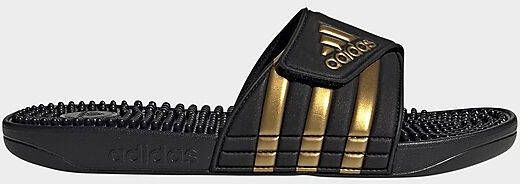 Adidas Adissage Badslippers Core Black/Gold Metallic/Core Black Dames