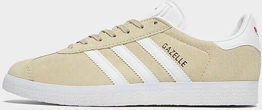 adidas Originals Gazelle Schoenen Savanna/Cloud White/Glory Red Dames