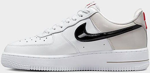 Nike Air Force 1 '07 Damesschoenen Light Iron Ore/White/University Red/Black Dames