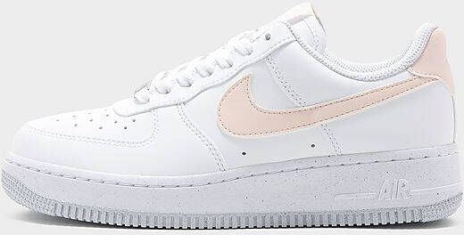 Nike Air Force 1 '07 Next Nature Damesschoenen White/Black/Metallic Silver/Pale Coral Dames