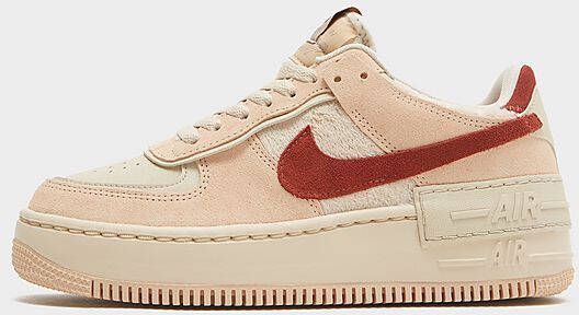 Nike Air Force 1 Shadow Damesschoen Shimmer/Sand Drift/Pearl White/Mars Stone Dames