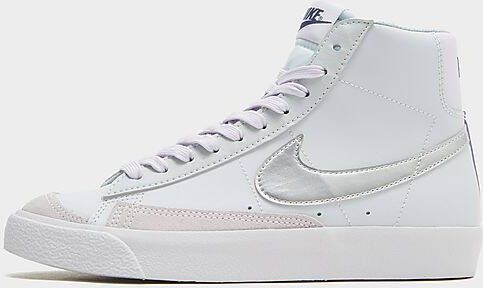 Nike Blazer Mid '77 Junior Pure Platinum/Barely Grape/Thunder Blue/Metallic Silver