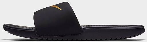 Nike Kawaki Slippers Junior Black/Metallic Gold Kind
