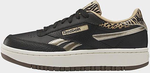 Reebok club c 85 double revenge schoenen Core Black/Sahara/Gold Metallic