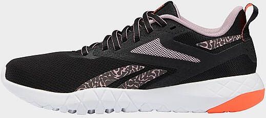 Reebok flexagon force 4 schoenen Core Black/Infused Lilac/Orange Flare Dames