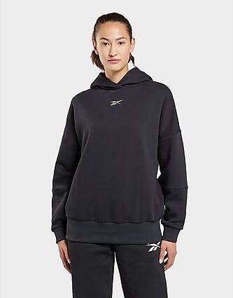 Reebok lux oversized hoodie Black/Gold Metallic Dames