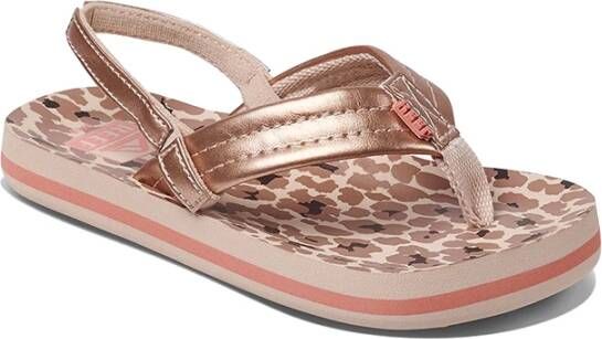 Reef meisjes sandalen Ahi roze bruin
