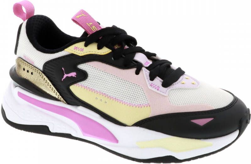 Puma Fast Limiter Shiny sneakers wit/zwart/lichtroze