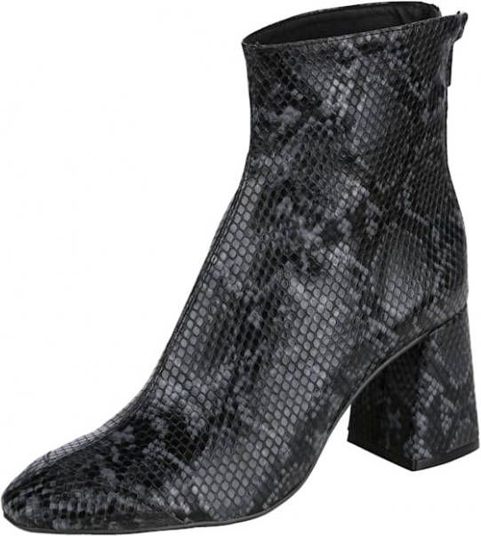 alba moda Enkellaarsje Zwart/Grijs