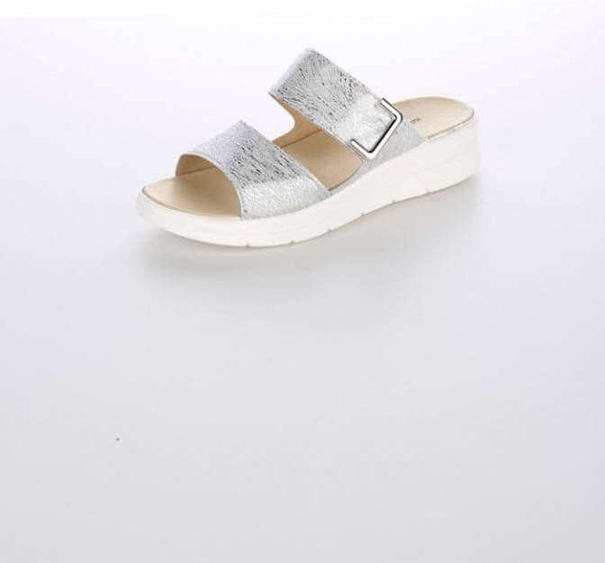 Naturläufer Muiltje Wit/Zilverkleur