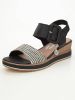 Remonte Sandaaltje in modieuze look Zwart online kopen