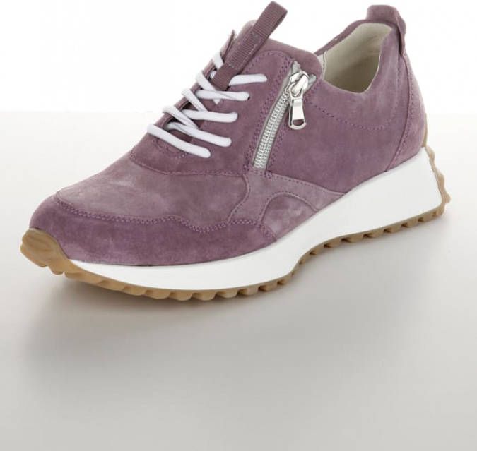 Waldläufer Veterschoen Rits opzij Violet