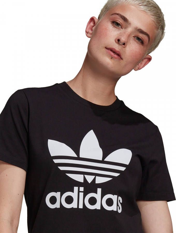 Adidas Originals T shirt met ronde hals en motief online kopen