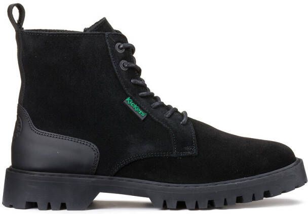 Kickers Kick Decklock Lace up Boots , Zwart, Dames
