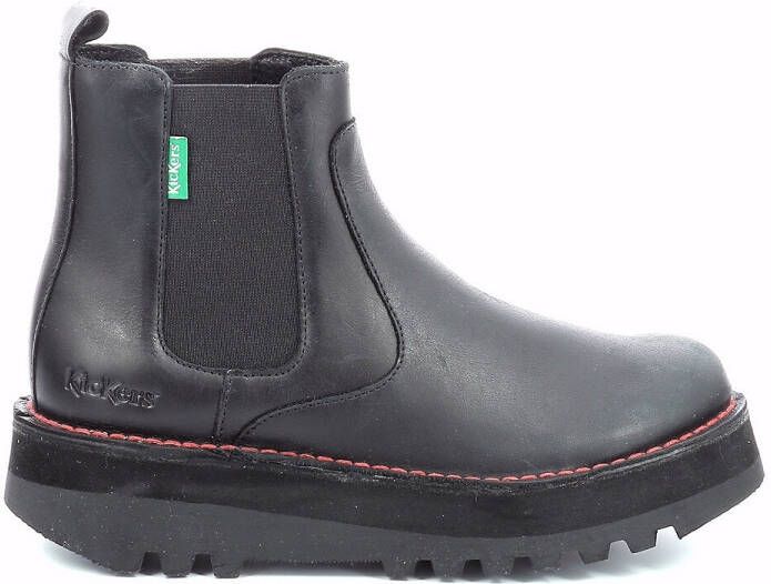 Kickers Kickyoto Chelsea Boots , Zwart, Dames