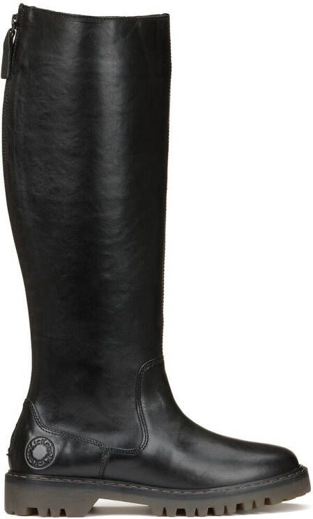 Kickers Kick Deckboot High Boots , Zwart, Dames