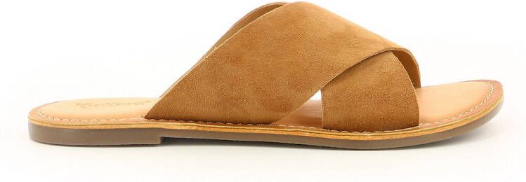 Kickers Diaz Sliders , Bruin, Dames