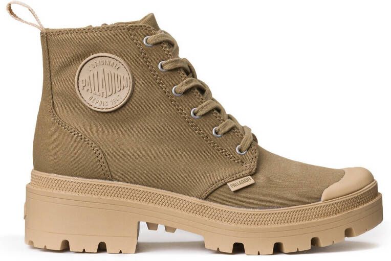 Palladium Hoge veterschoenen PALLABASE twill