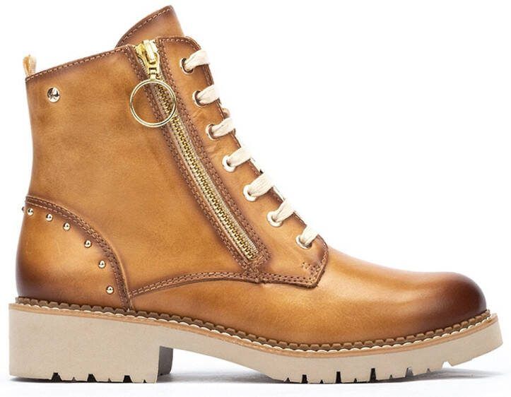 Pikolinos Leren boots Almond