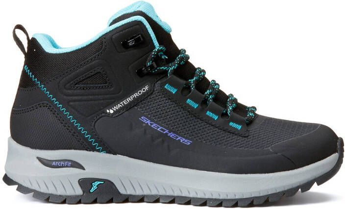 Skechers Wandelschoenen Arch Fit Discover 180086/BKBL Zwart/Blauw
