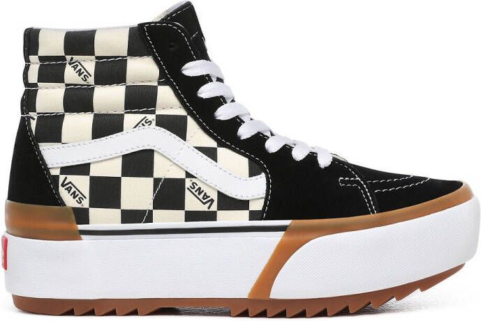 VANS SK8-Hi Stacked sneakers ecru zwart