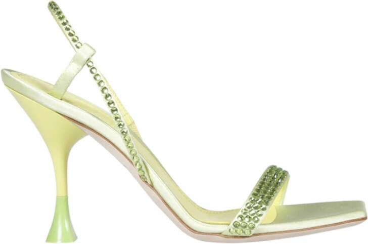 3Juin High Heel Sandals , Groen, Dames