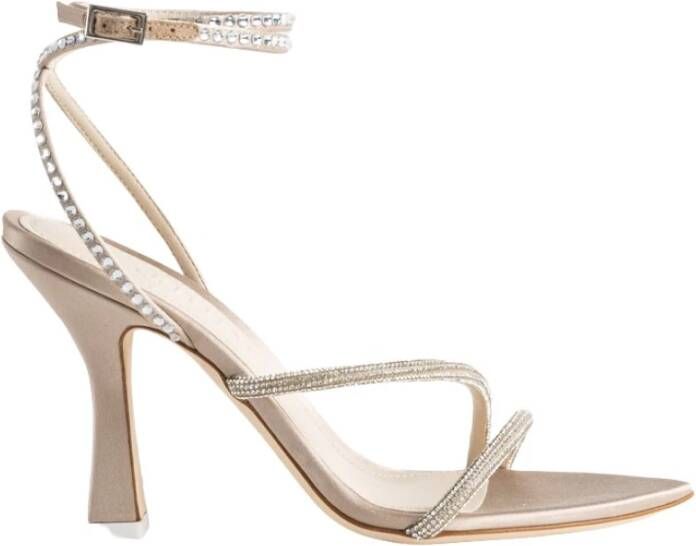 3Juin High Heel Sandals , Beige, Dames