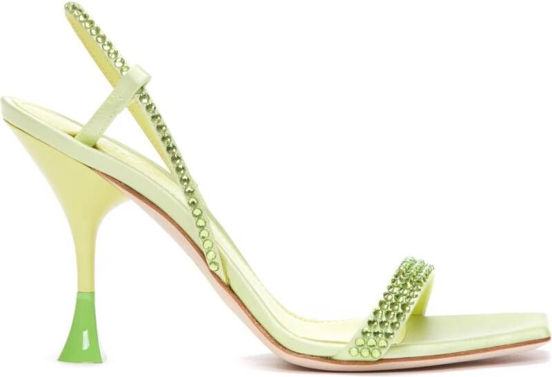3Juin Sandalen Groen Dames