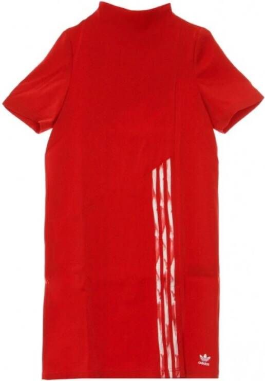 adidas Originals Casual kleedjes Rood Dames