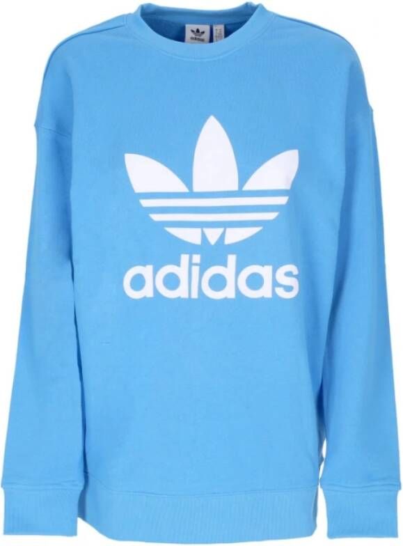 Adidas Hoodies & Sweatvesten Blauw Dames