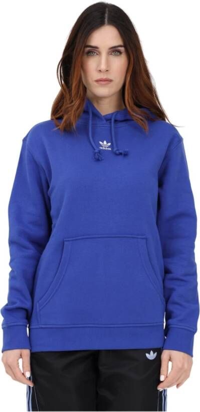 Adidas Hoodies & Sweatvesten Blauw Dames