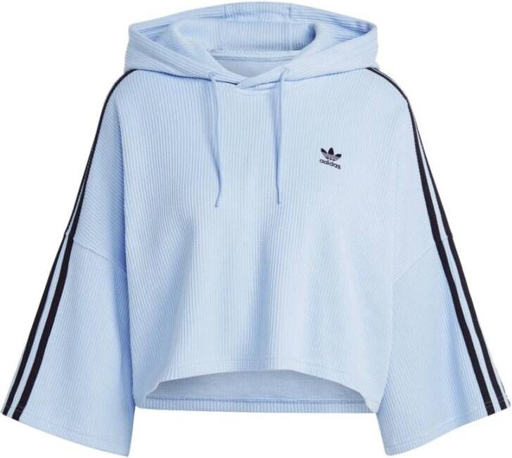 Adidas Hoodies & Sweatvesten Blauw Dames