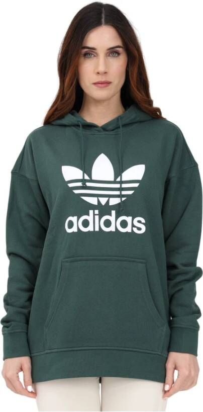 Adidas Hoodies & Sweatvesten Groen Dames