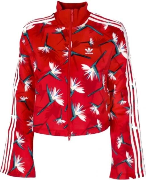 Adidas Hoodies & Sweatvesten Rood Dames