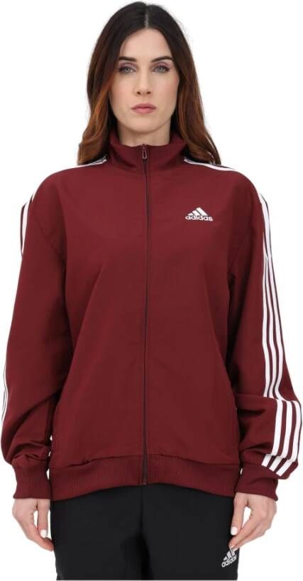 Adidas Hoodies & Sweatvesten Rood Dames