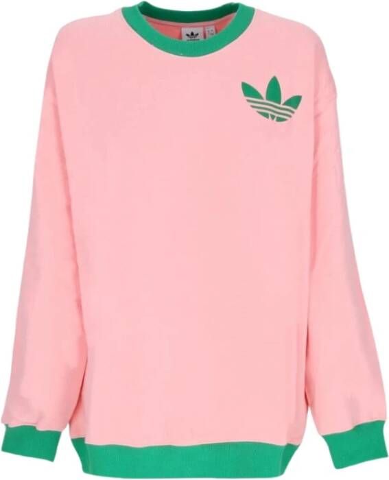 Adidas Hoodies & Sweatvesten Roze Dames
