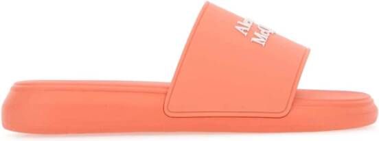 alexander mcqueen Slippers Oranje Dames