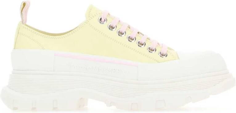 alexander mcqueen Lace Up Shoes , Geel, Dames