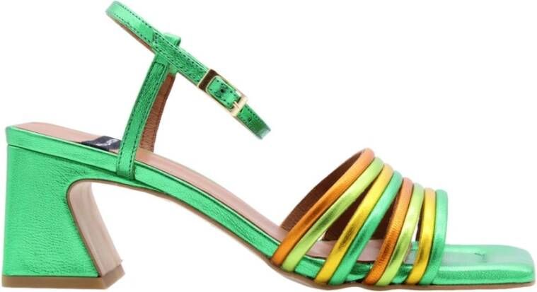 Angel Alarcon Sandalen Groen Dames