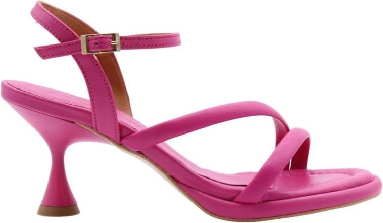 Angel Alarcon Hoge hiel sandalen , Paars, Dames