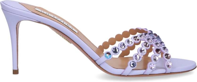Aquazzura High Heel Sandals , Paars, Dames