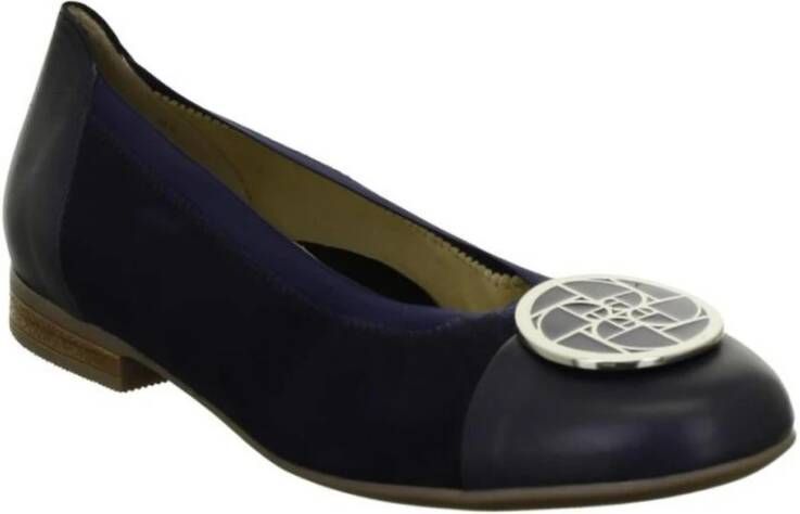 Ara Sardinia Ballerina Shoes , Blauw, Dames