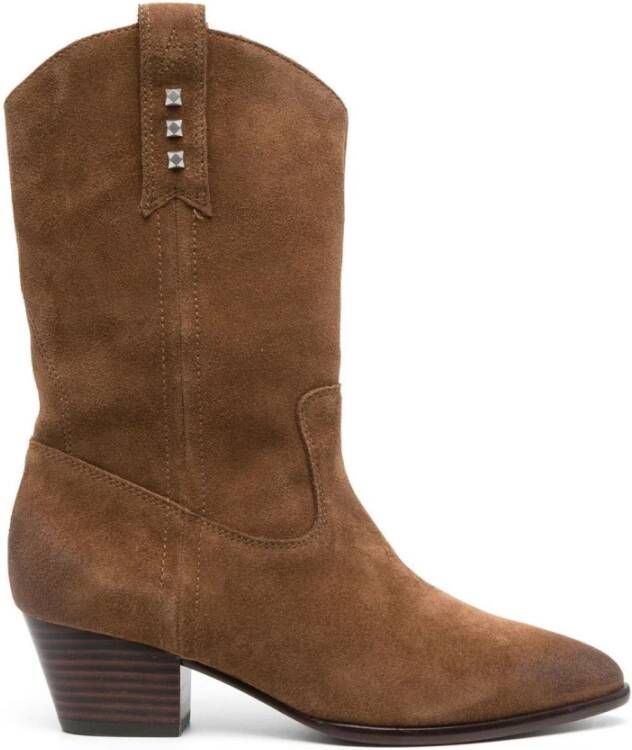 Ash Enkellaarsjes Bruin Dames