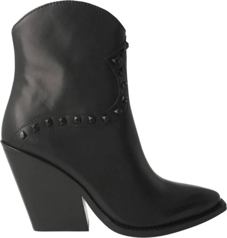 Ash Enkellaarsjes Zwart Dames