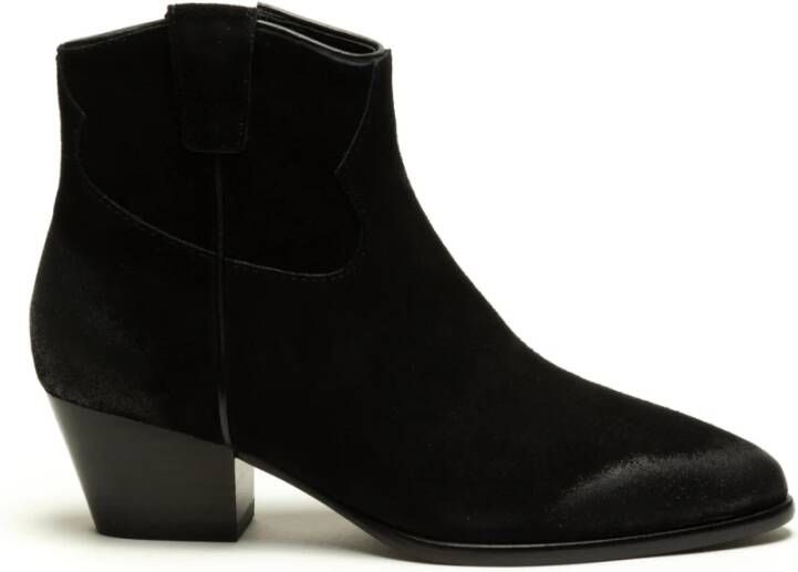 Ash Enkellaarsjes Zwart Dames