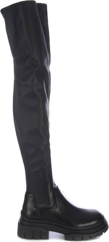 Ash Hoge & overknee laarzen Zwart Dames